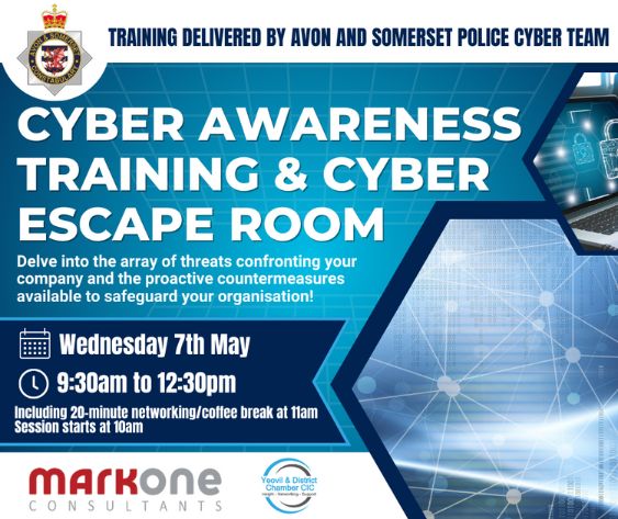 Don't Miss Out: Cyber Awareness Training & Escape Room Event on 7th May