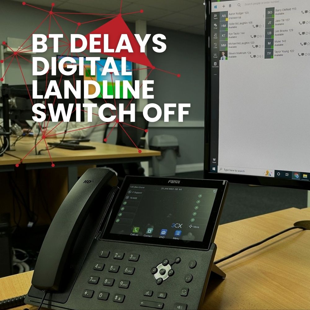BT Delays Digital Landline Switch Off