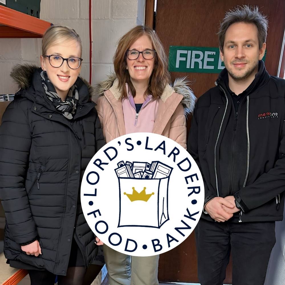 Pleased to continue support of The Lord's Larder Food Bank