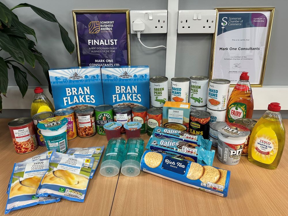 It’s Lord’s Larder Week… Mark One Team Supports Local Food Bank