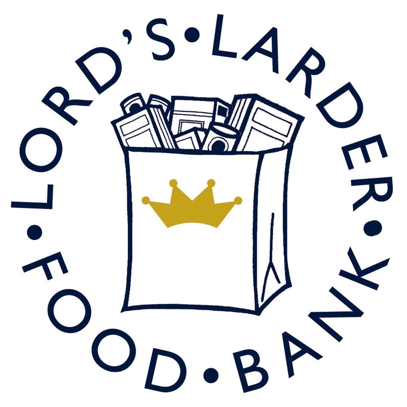 Pleased to continue to support The Lord's Larder Food Bank