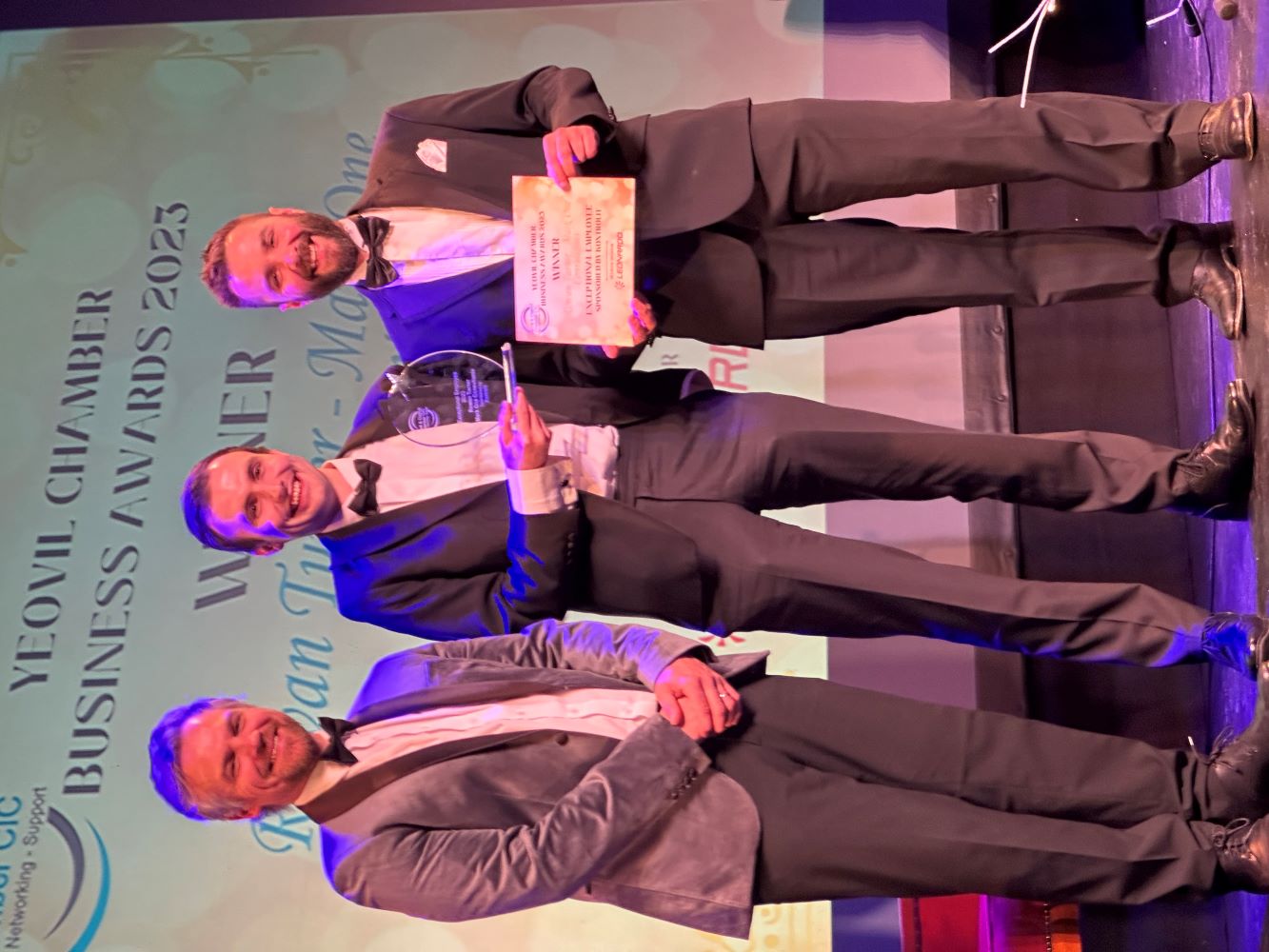  Celebrating Rowan's Outstanding Achievement at Yeovil Business Awards